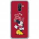 Offizielle Disney Minnie Mad about Minnie Samsung Galaxy A6 Plus Hülle