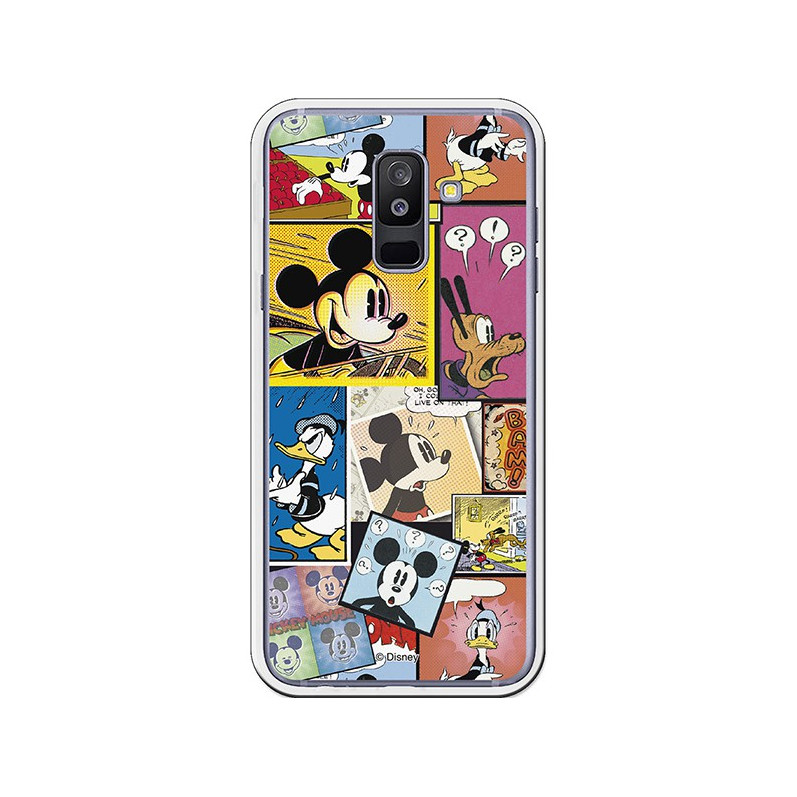 Offizielle Disney Mickey Comics Samsung Galaxy A6 Plus Hülle