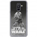 Offizielle Star Wars Darth Vader Samsung Galaxy A6 Plus Hülle in Schwarz