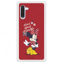 Funda para Samsung Galaxy Note 10 Oficial de Disney Minnie Mad About - Clásicos Disney