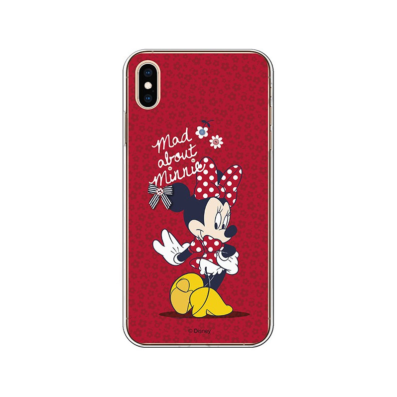 Offizielle Disney Minnie Mad about Minnie iPhone XS Max Hülle