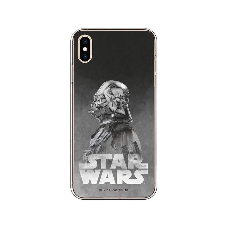 Offizielle Star Wars Darth Vader iPhone XS Max Hülle in Schwarz