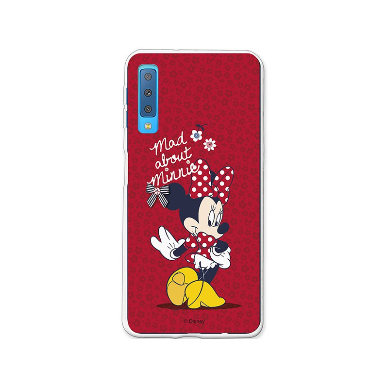 Offizielle Disney Minnie Hülle Mad about Minnie Samsung Galaxy A7 2018