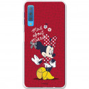 Offizielle Disney Minnie Hülle Mad about Minnie Samsung Galaxy A7 2018