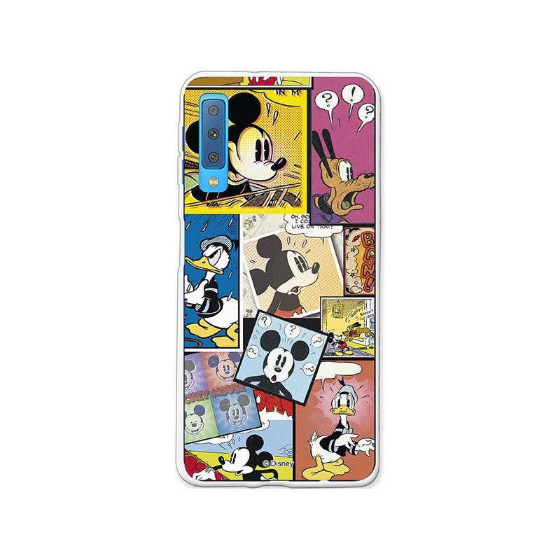 Offizielle Disney Mickey Comics Samsung Galaxy A7 2018 Hülle