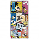 Offizielle Disney Mickey Comics Samsung Galaxy A7 2018 Hülle