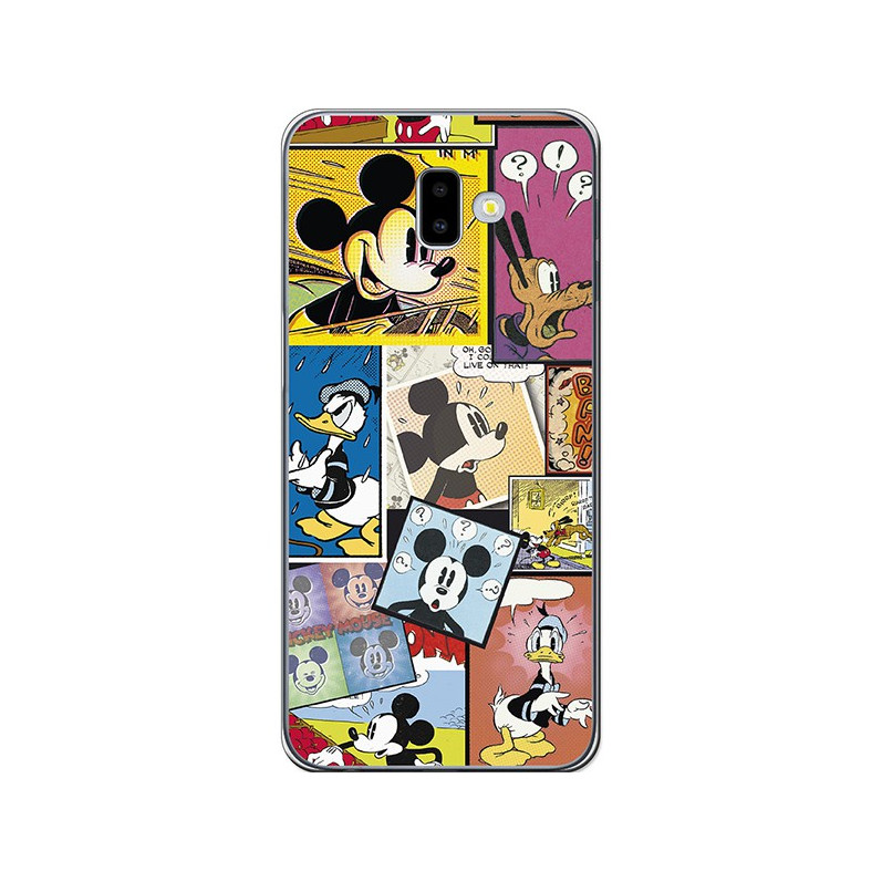 Offizielle Disney Mickey Comics Samsung Galaxy J6 Plus Hülle