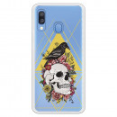 Carcasa Calavera Cuervo para Samsung Galaxy A20E- La Casa de las Carcasas