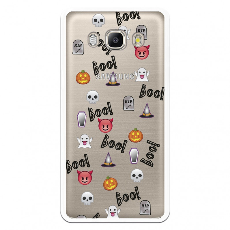 Carcasa Halloween Icons para Samsung Galaxy J5 2016- La Casa de las Carcasas