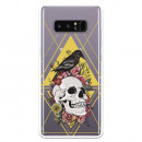 Carcasa Calavera Cuervo para Samsung Galaxy Note 8- La Casa de las Carcasas