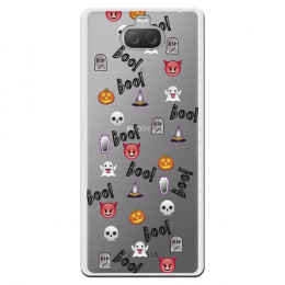 Carcasa Halloween Icons para Sony Xperia 10 Plus- La Casa de las Carcasas