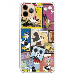 Funda para iPhone 11 Pro Max Oficial de Disney Mickey Comic - Clásicos Disney