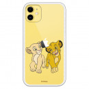 Funda para iPhone 11 Oficial de Disney Simba y Nala Mirada Complice - El Rey León