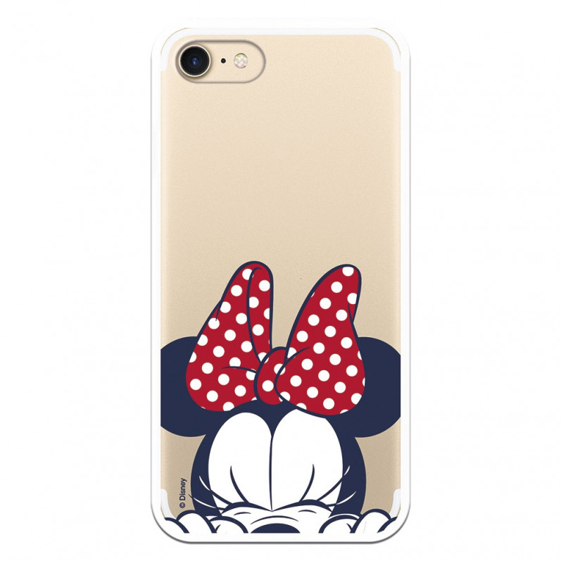 Funda para iPhone 8 Oficial de Disney Minnie Cara - Clásicos Disney