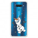 Funda para LG K50 Oficial de Disney Olaf Transparente - Frozen