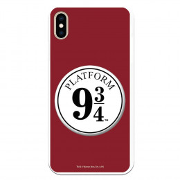 Funda para iPhone XS Max Oficial de Harry Potter Anden 9 3/4 - Harry Potter