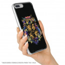 Carcasa para iPhone 8 Oficial de Harry Potter Hogwarts Floral  - Harry Potter