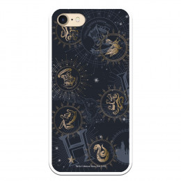 Funda para iPhone 8 Oficial de Harry Potter Insignias Constelaciones  - Harry Potter