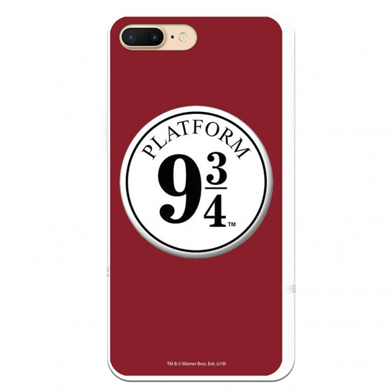 Funda para iPhone 8 Plus Oficial de Harry Potter Anden 9 3/4 - Harry Potter