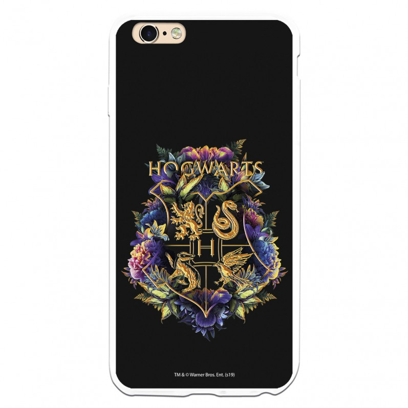 Funda para iPhone 6S Plus Oficial de Harry Potter Hogwarts Floral  - Harry Potter