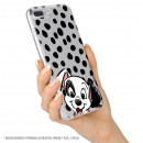 Carcasa para Samsung Galaxy A40 Oficial de Disney Cachorro Manchas - 101 Dálmatas