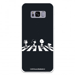 Funda para Samsung Galaxy S8 Oficial de Peanuts Personajes Beatles - Snoopy