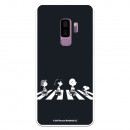 Funda para Samsung Galaxy S9 Plus Oficial de Peanuts Personajes Beatles - Snoopy