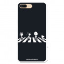 Funda para iPhone 8 Plus Oficial de Peanuts Personajes Beatles - Snoopy