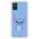 Funda para Samsung Galaxy A51 Oficial de Disney Stitch Azul - Lilo & Stitch