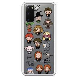 Funda para Samsung Galaxy S20 Oficial de Harry Potter Personajes Iconos - Harry Potter