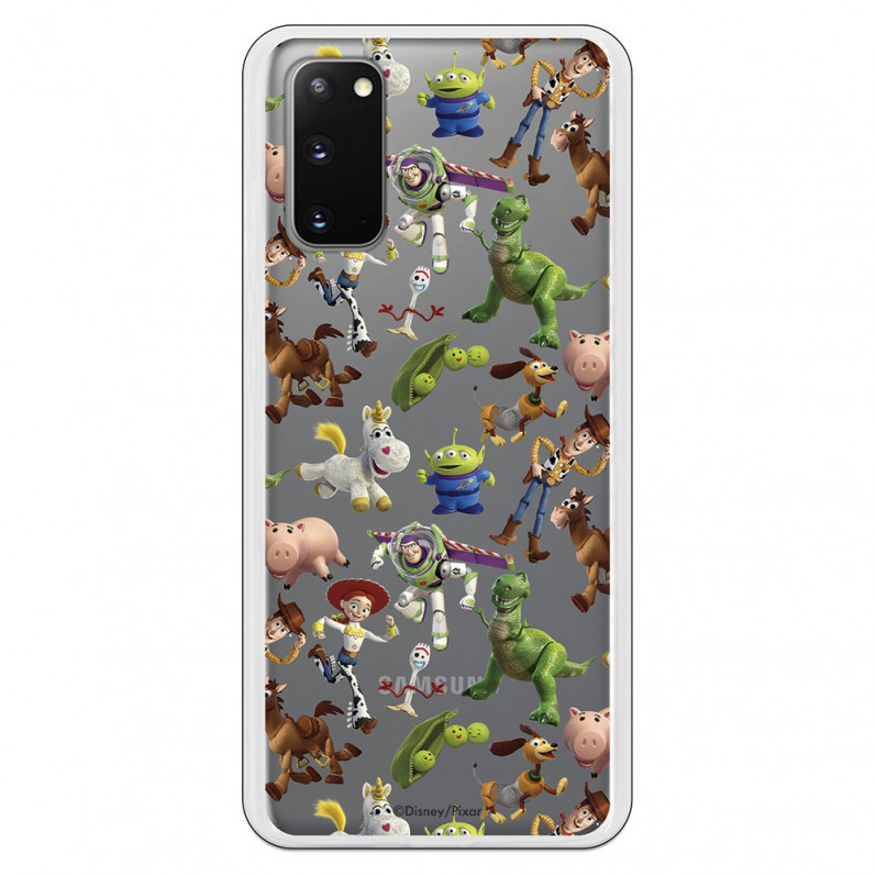 Funda para Samsung Galaxy S20 Oficial de Disney Muñecos Toy Story Siluetas - Toy Story