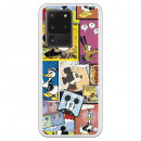 Funda para Samsung Galaxy S20 Ultra Oficial de Disney Mickey Comic - Clásicos Disney