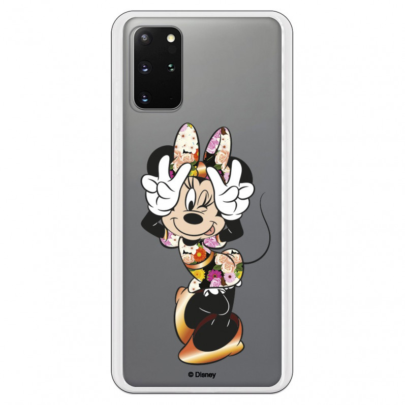 Funda para Samsung Galaxy S20 Plus Oficial de Disney Minnie Posando - Clásicos Disney