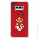 Carcasa Oficial Cultural y Deportiva Leonesa Escudo rojo textura para Samsung Galaxy S10 Lite- La Casa de las Carcasas