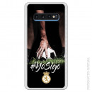 Carcasa Oficial Cultural y Deportiva Leonesa Escudo dorado yo sigo para Samsung Galaxy S10 Plus- La Casa de las Carcasas