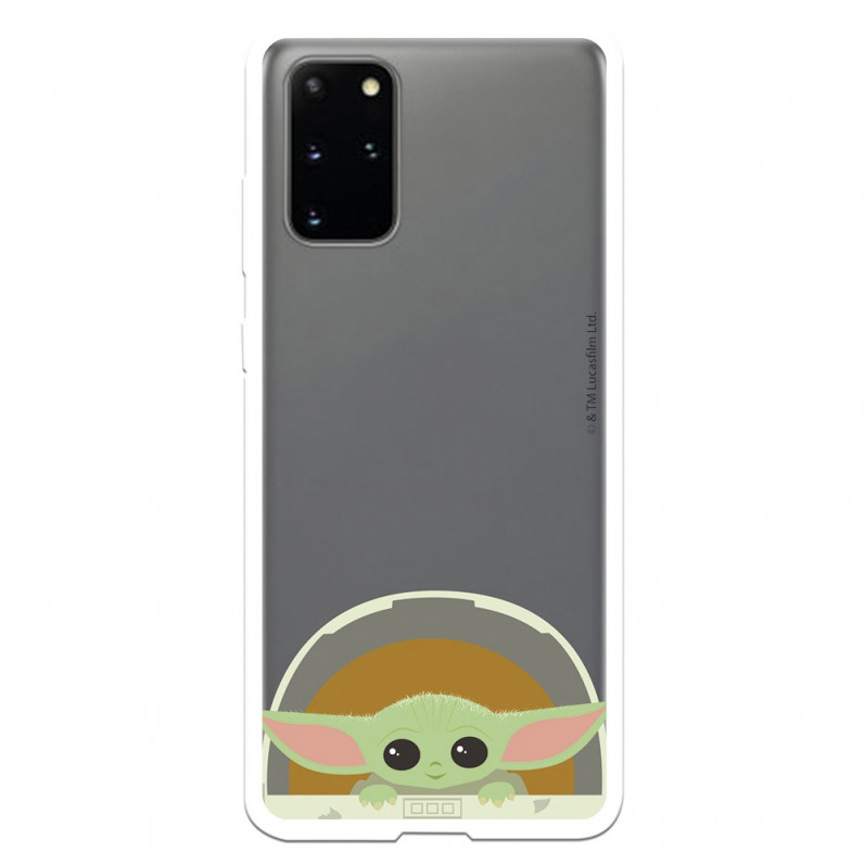 Funda para Samsung Galaxy S20 Plus Oficial de Star Wars Baby Yoda Sonrisas - Star  Wars