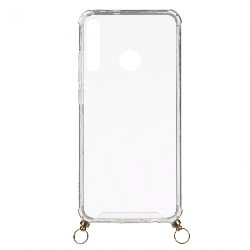 Funda Silicona Colgante Transparente para Huawei P40 Lite E- La Casa de las Carcasas