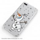 Hülle für Oppo A5 2020 Offizielles Disney Olaf Transparent - Frozen