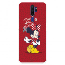 Funda para Oppo A9 2020 Oficial de Disney Minnie Mad About - Clásicos Disney