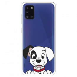 Funda para Samsung Galaxy A31 Oficial de Disney Cachorro Sonrisa - 101 Dálmatas