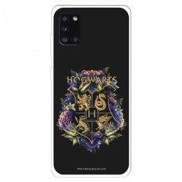 Funda para Samsung Galaxy A31 Oficial de Harry Potter Hogwarts Floral - Harry Potter