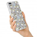 Funda para Samsung Galaxy Note 20 Oficial de Disney Chip Potts Siluetas - La Bella y la Bestia