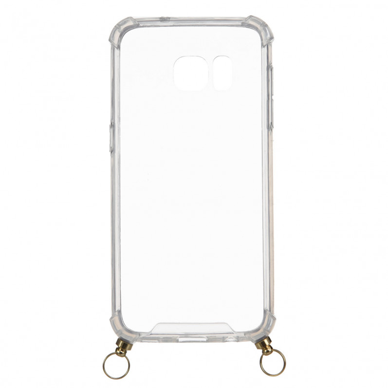Transparente Kordel Silikonhülle für Samsung Galaxy S7