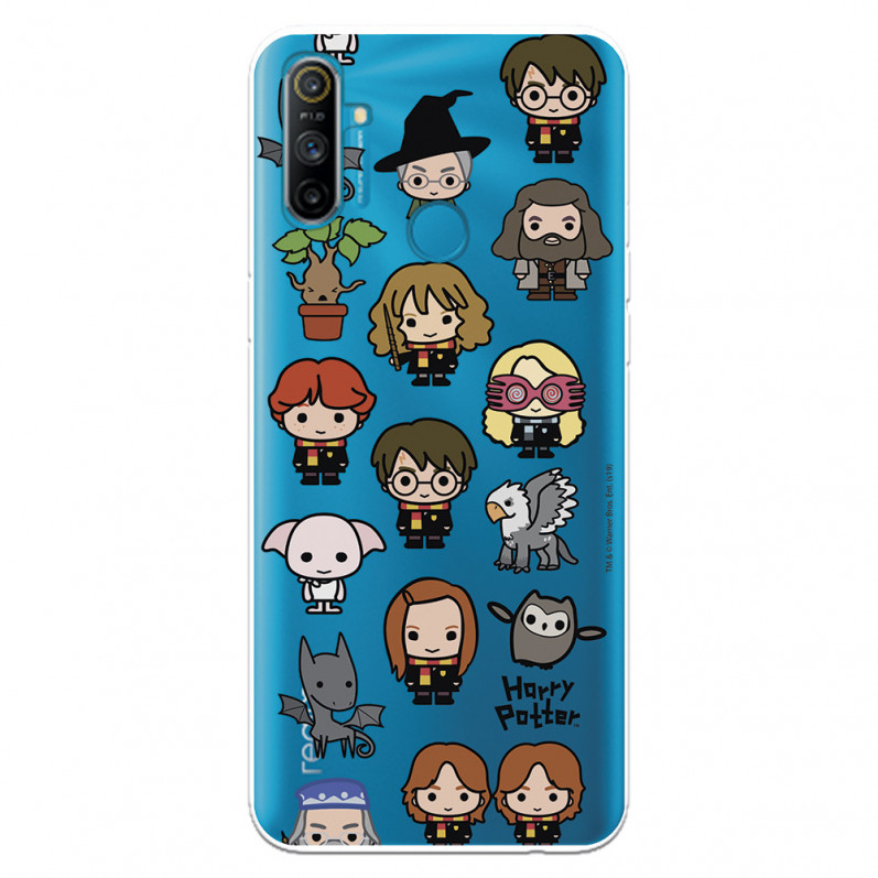 Funda para Realme 6i Oficial de Harry Potter Personajes Iconos - Harry Potter