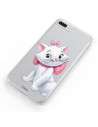 Funda para Oppo A52 Oficial de Disney Marie Silueta - Los Aristogatos