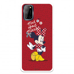 Funda para Oppo A92 Oficial de Disney Minnie Mad About - Clásicos Disney