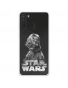 Funda para Samsung Galaxy A21 Oficial de Star Wars Darth Vader Fondo negro - Star Wars