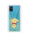 Funda para Samsung Galaxy A51 5G Oficial de Disney Winnie  Columpio - Winnie The Pooh