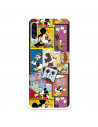 Funda para Samsung Galaxy A90 5G Oficial de Disney Mickey Comic - Clásicos Disney