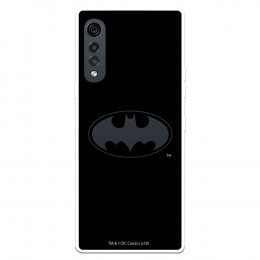 Funda para LG Velvet 5G Oficial de DC Comics Batman Logo Transparente - DC Comics